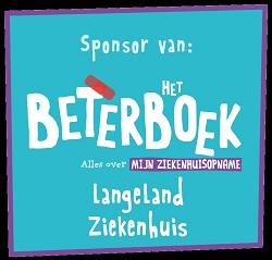 Banner BeterBoek voor zieke kinderen in het LangeLand ziekenhuis Zoetermeer